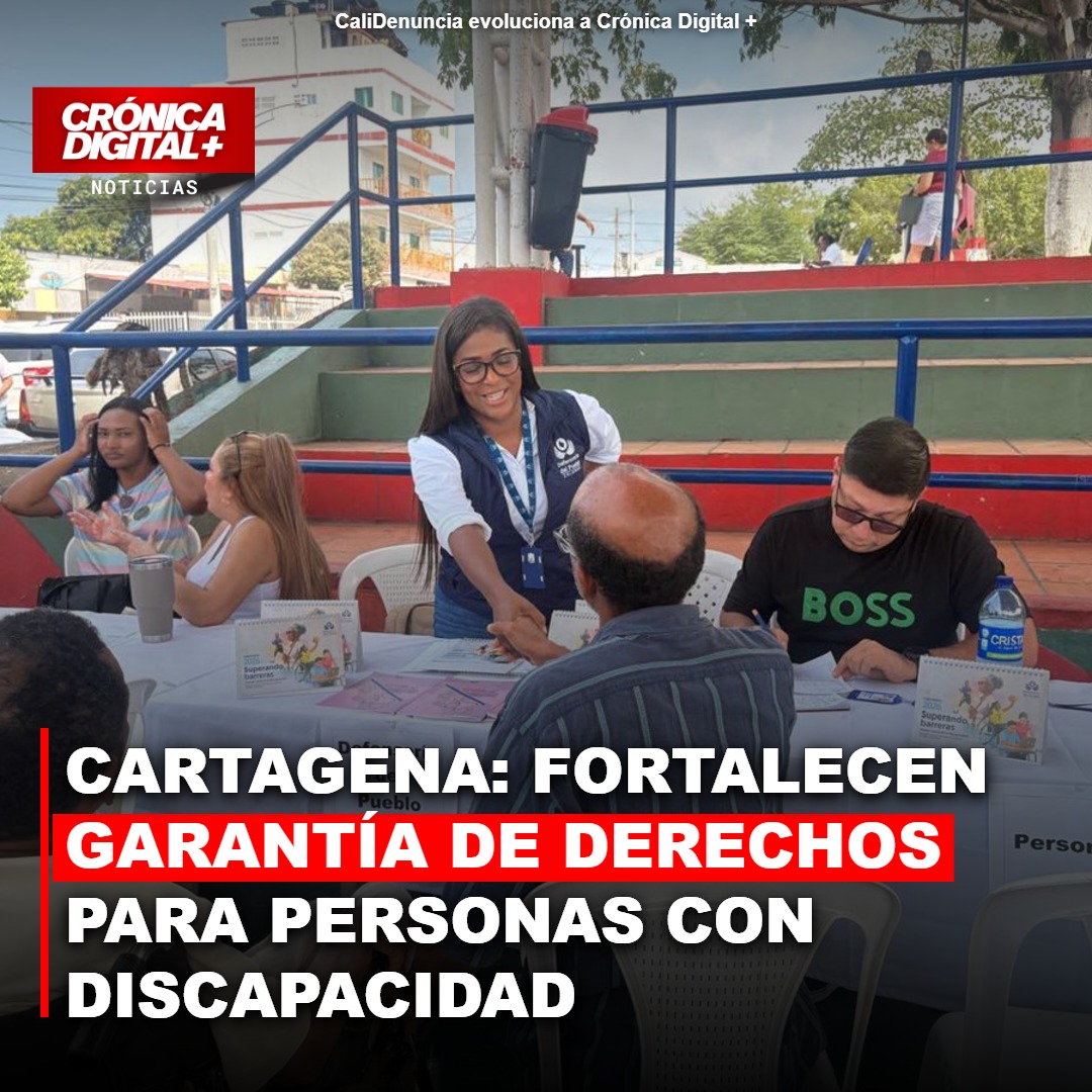 Cartagena: fortalecen garantía de derechos para personas con discapacidad