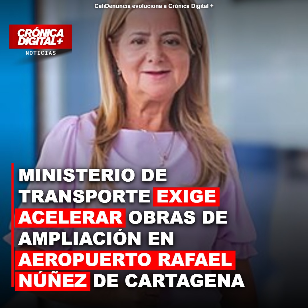 Cartagena: MinTransporte exige destrabar obras clave en Aeropuerto Rafael Núñez