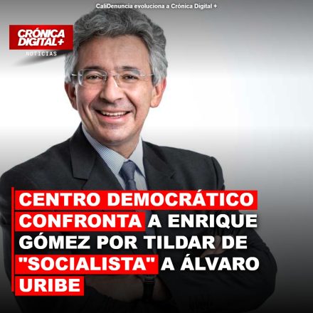 Centro Democrático desmiente a Enrique Gómez: Uribe no es socialista
