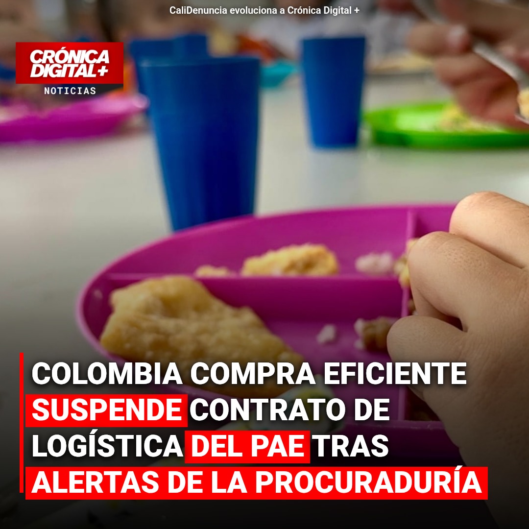 Colombia Compra Eficiente frena logística PAE por alertas de Procuraduría
