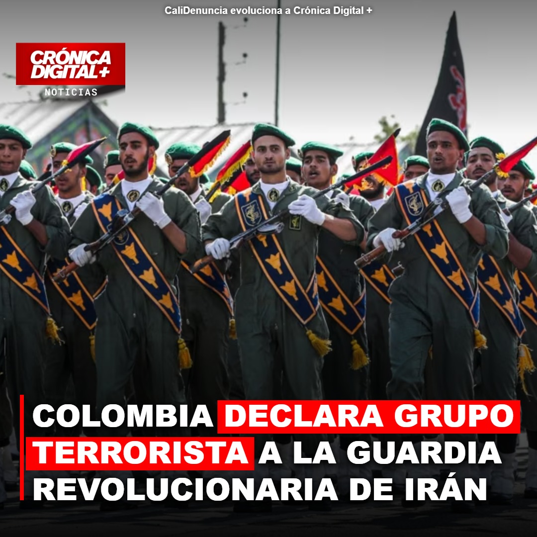 Colombia designa al CGRI iraní como grupo terrorista internacional