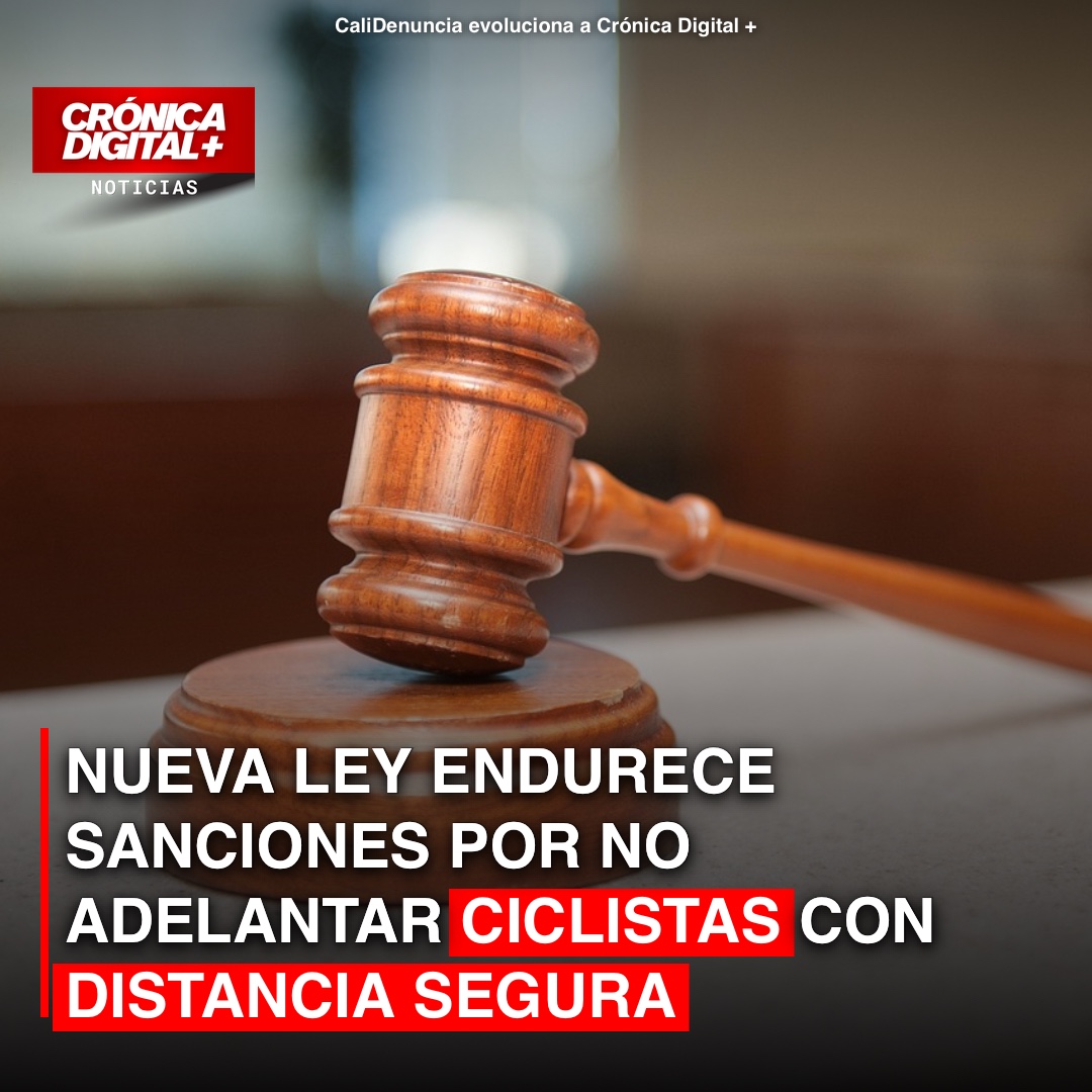 Colombia endurece sanciones por no guardar distancia con ciclistas