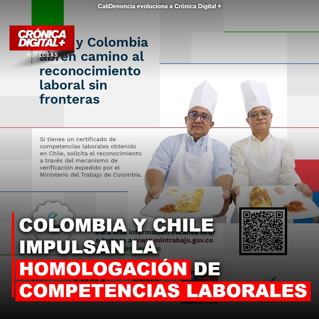 Colombia y Chile impulsan la homologación de competencias laborales