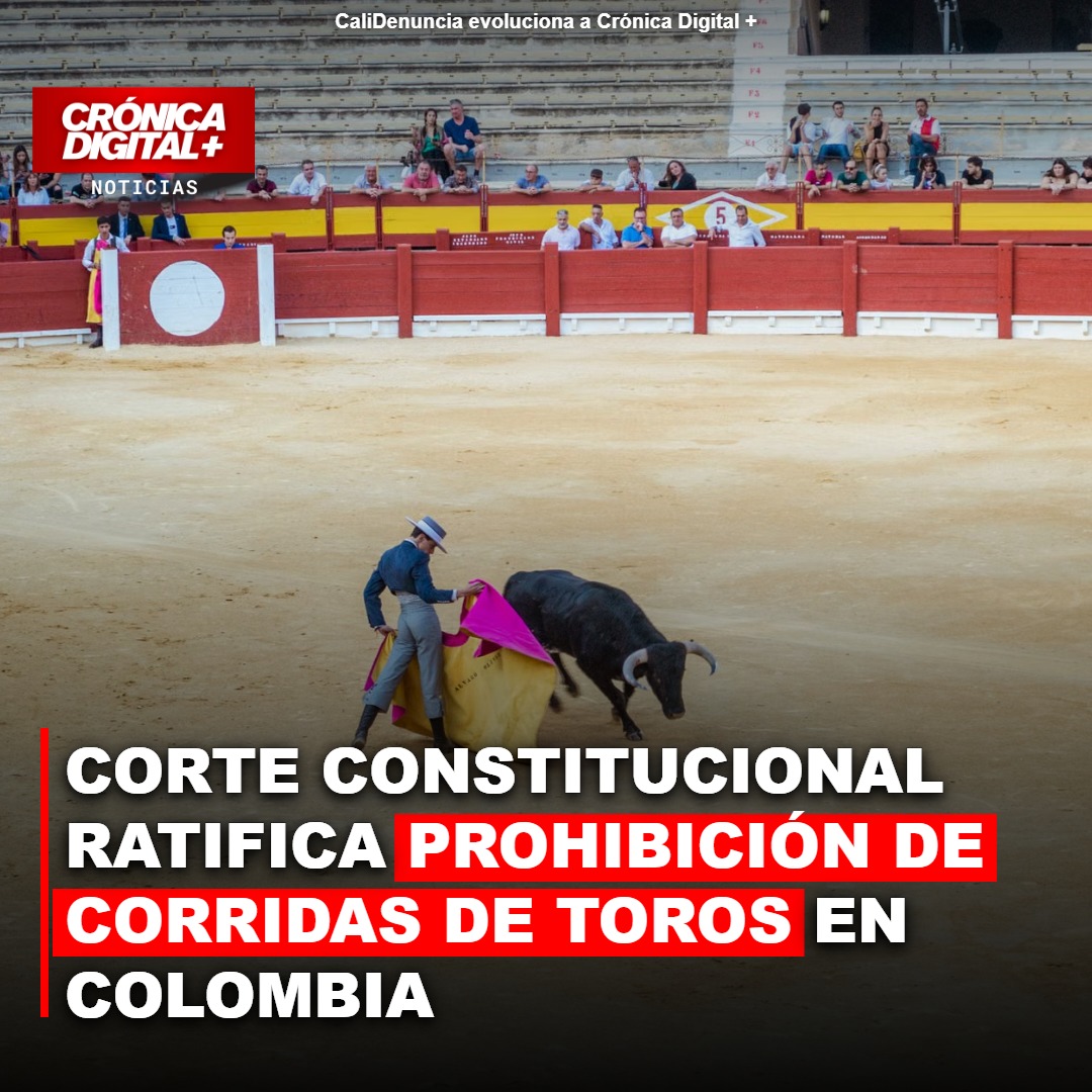 Corte Constitucional de Colombia reafirma prohibición de tauromaquia