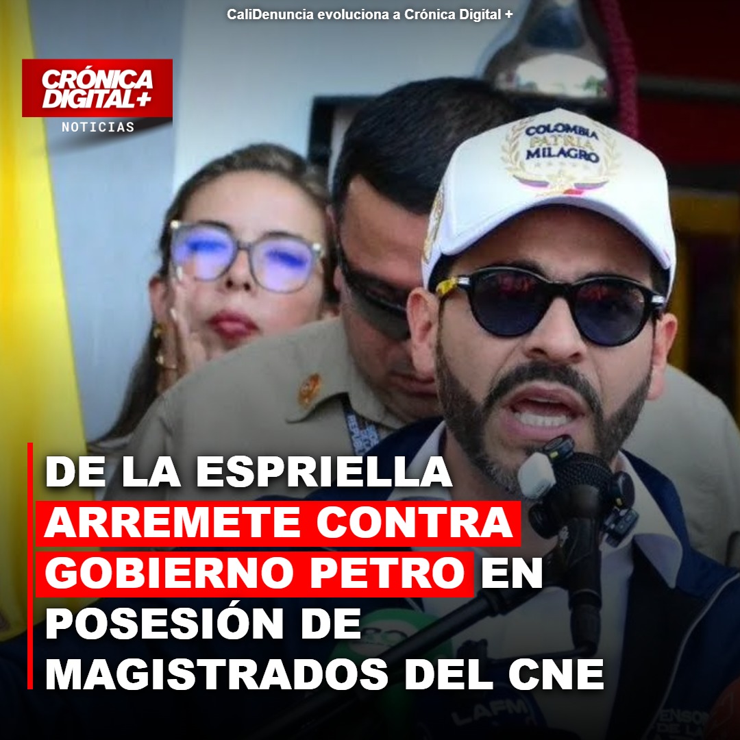 De la Espriella acusa a Petro de intentar alterar voluntad popular electoral
