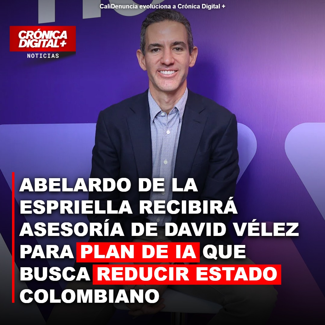 De La Espriella busca reducir el Estado con asesoría de David Vélez en IA