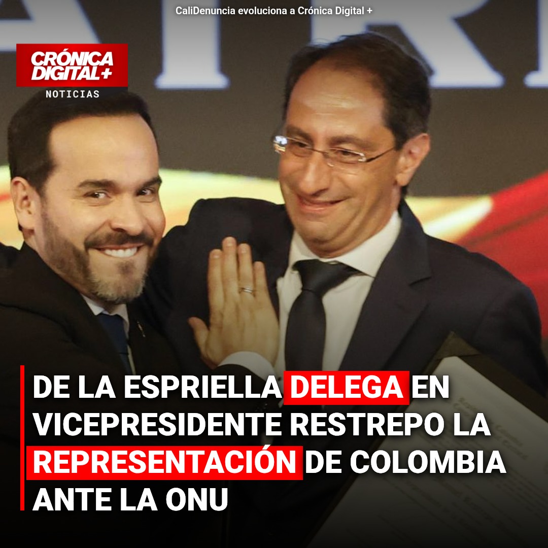 De La Espriella delega en Restrepo representación ante la ONU