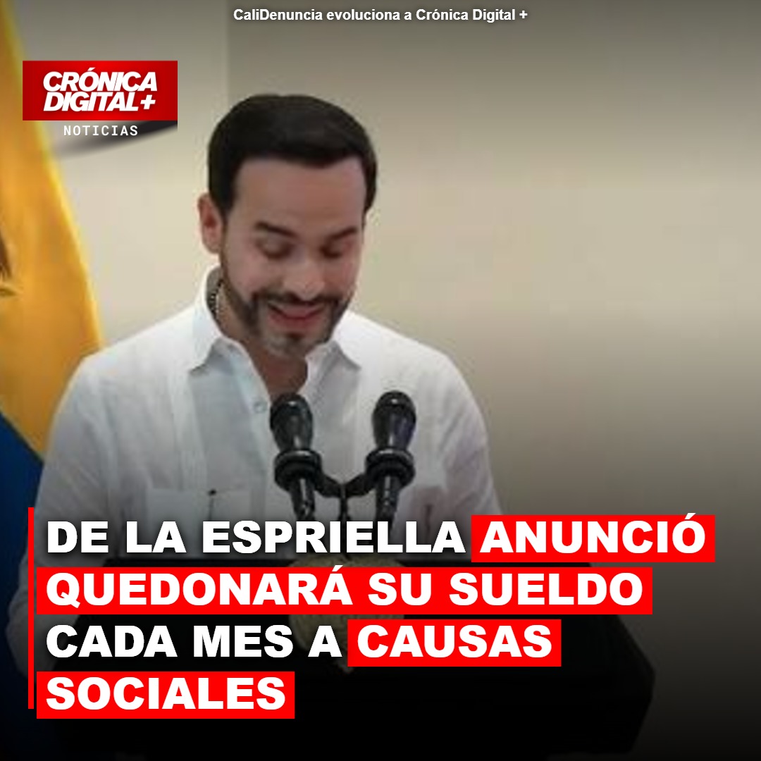 De la Espriella donará su sueldo presidencial: Inicia en Quindío, replicará mensualmente