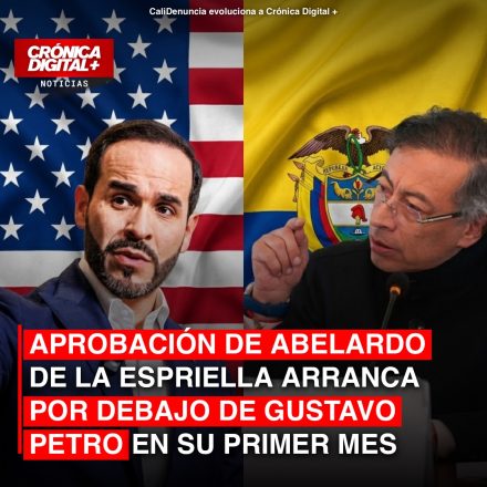 De la Espriella inicia presidencia con menor aprobación que Petro