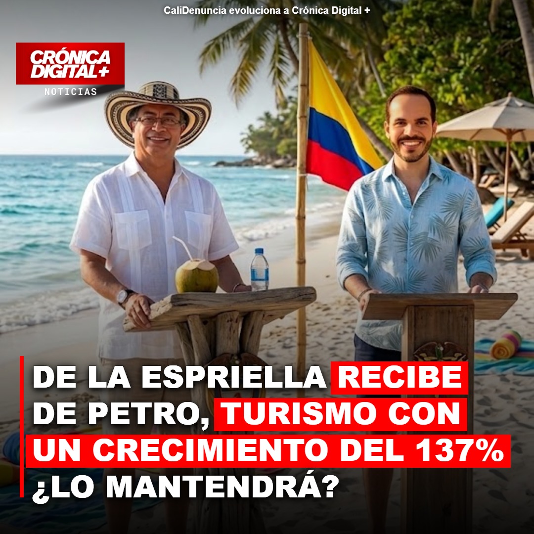De la Espriella recibe de Petro, turismo con un crecimiento del 137% ¿Lo mantendrá?
