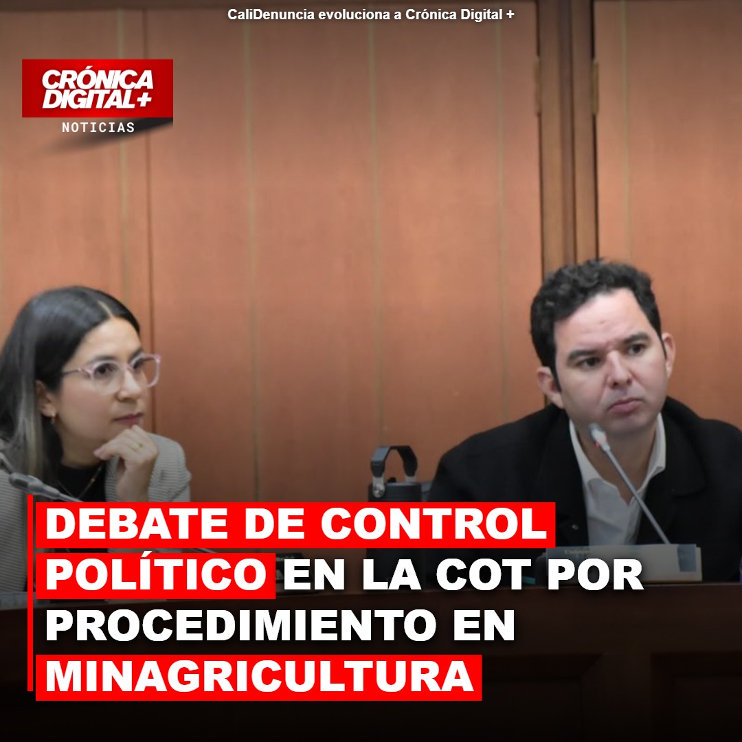 Debate de control político en la COT por Procedimiento en MinAgricultura