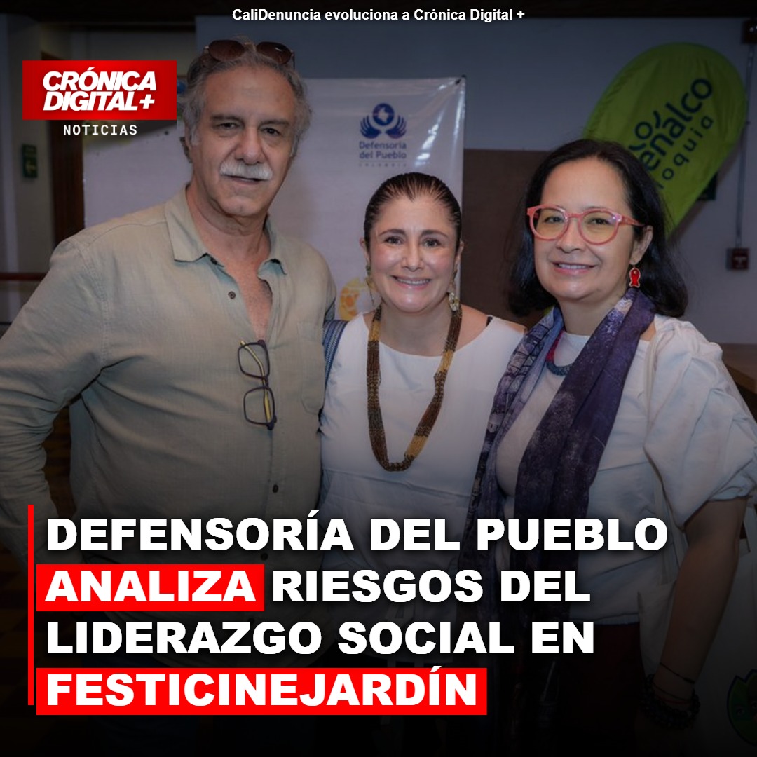Defensoría del Pueblo analiza Riesgos del Liderazgo Social en Festicinejardín