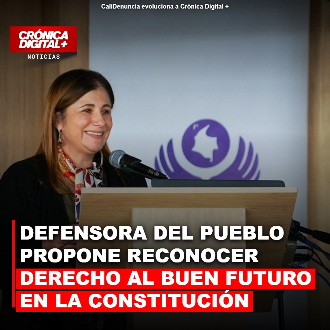 Defensora del Pueblo propone reconocer derecho al Buen Futuro en la Constitución