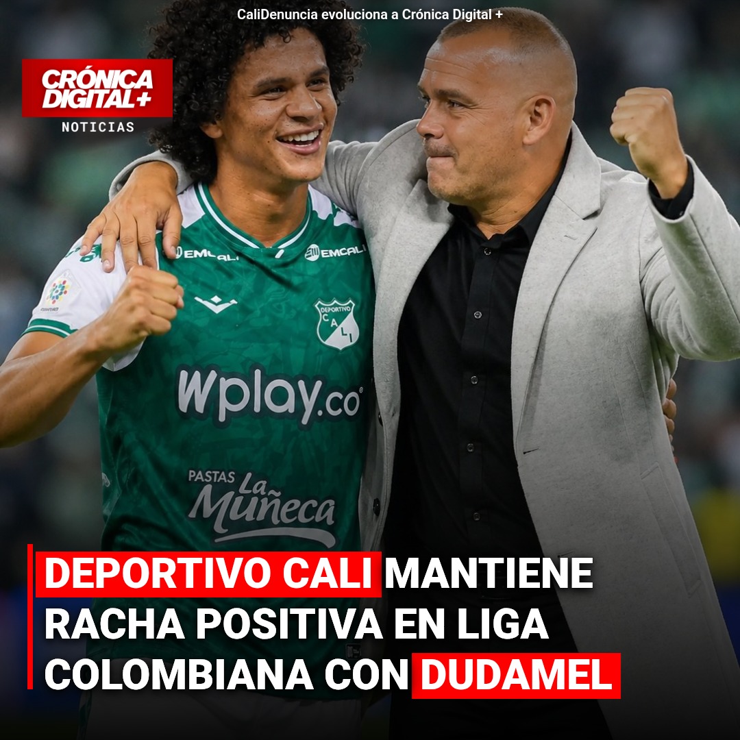 Deportivo Cali suma 4 victorias y es segundo en Liga colombiana