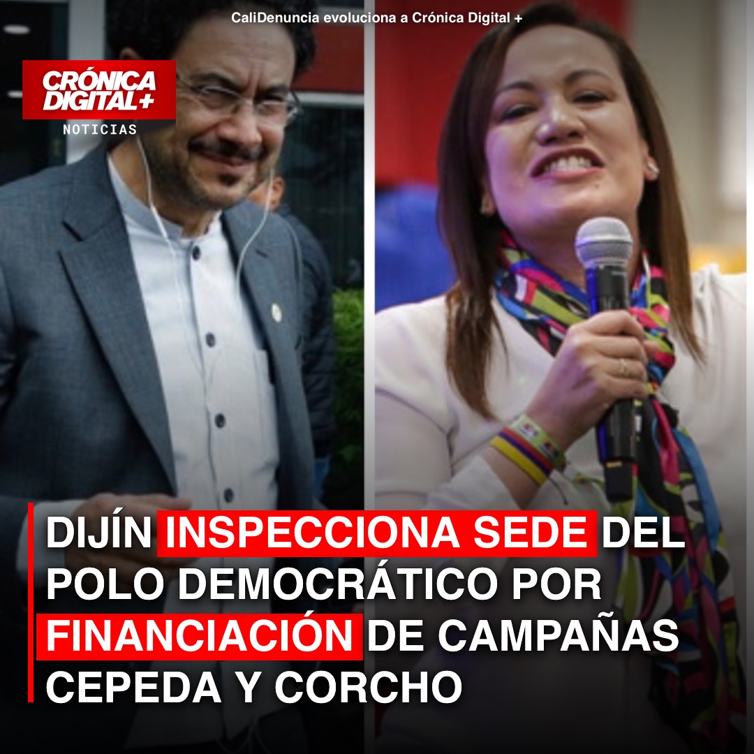 DIJÍN inspecciona sede del Polo Democrático por financiación de campañas