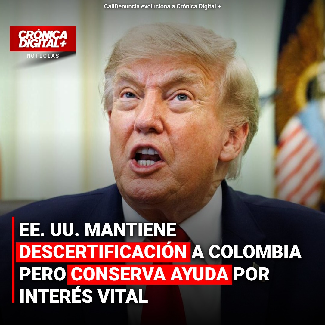 EE. UU. mantiene descertificación a Colombia por narco, pero amplía ayuda