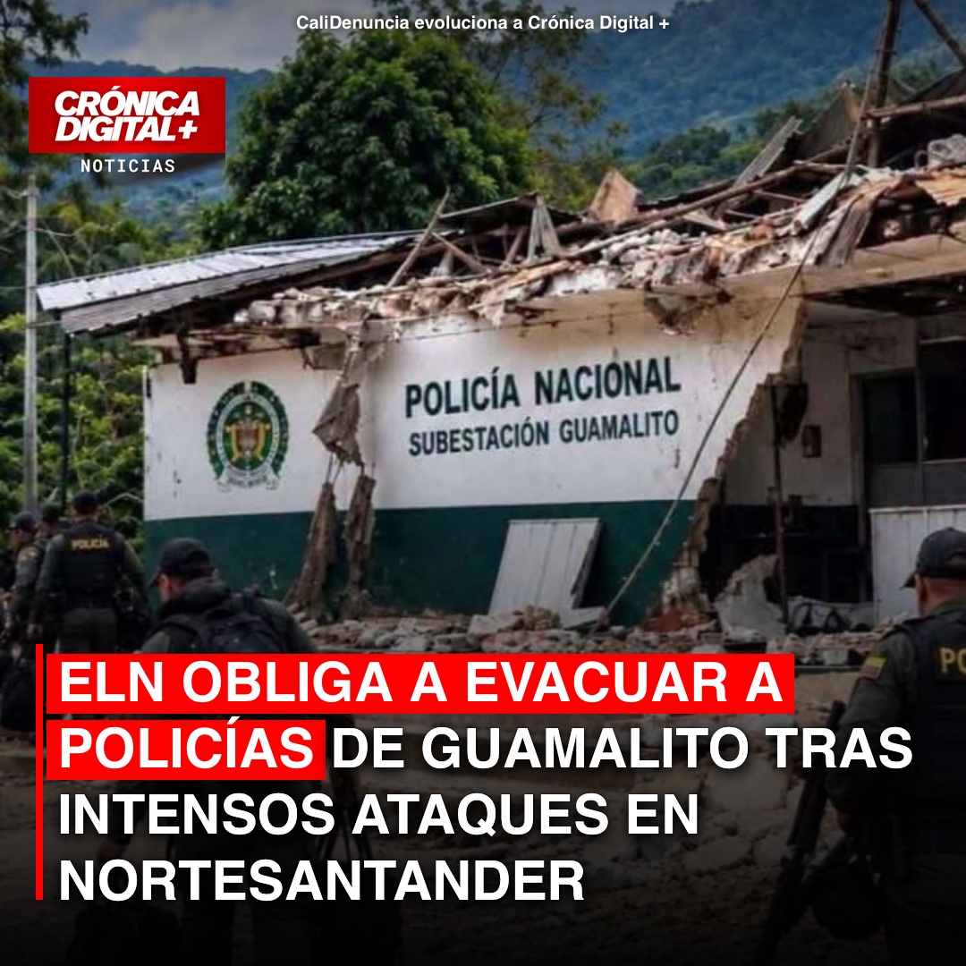 ELN fuerza evacuación policial en Guamalito: drones intensifican conflicto en Catatumbo