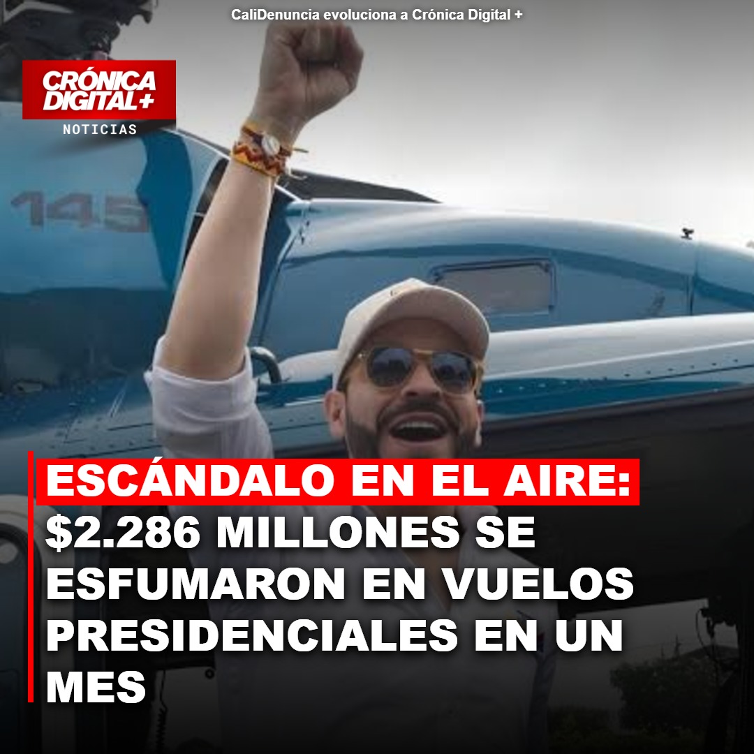 ESCÁNDALO EN EL AIRE: $2.286 MILLONES SE ESFUMARON EN VUELOS PRESIDENCIALES EN UN SOLO MES