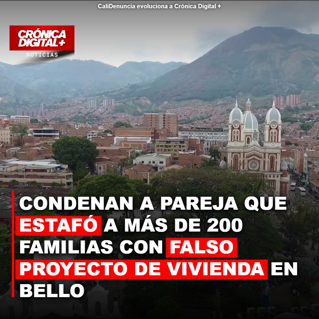 Estafadores de Bello reciben condena por engaño con vivienda social