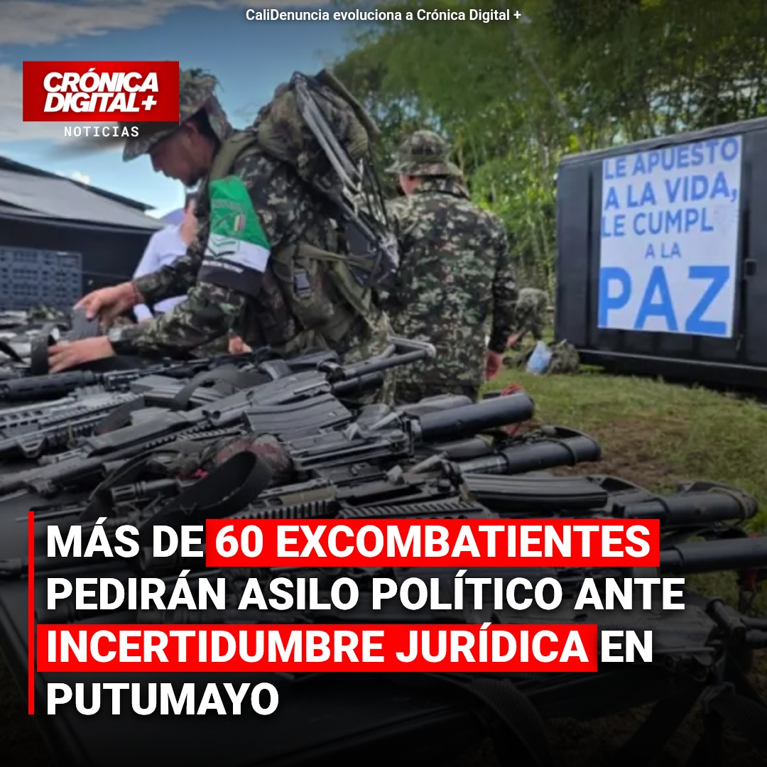 Excombatientes de Comandos de Frontera buscarán asilo político