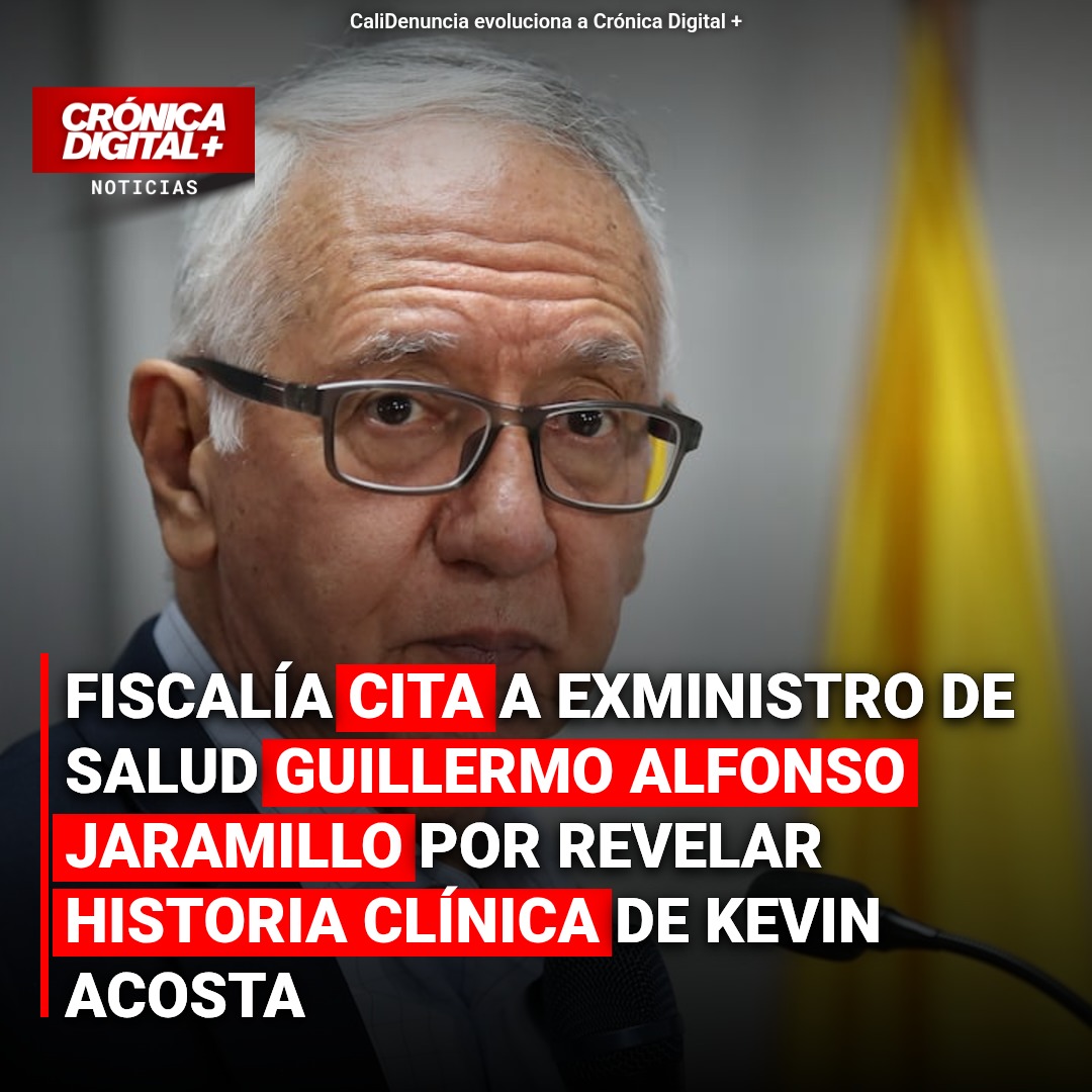 Fiscalía cita a Jaramillo por historia clínica de Kevin Acosta