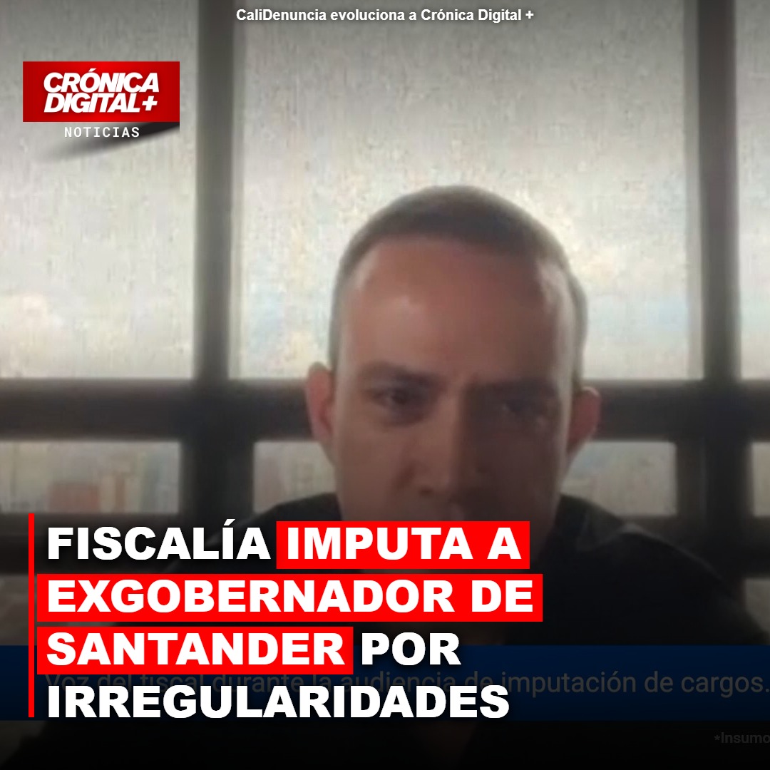 Fiscalía imputa a exgobernador de Santander por megacolegio