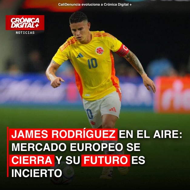 Futuro de James Rodríguez incierto: Mercado europeo cierra sus puertas