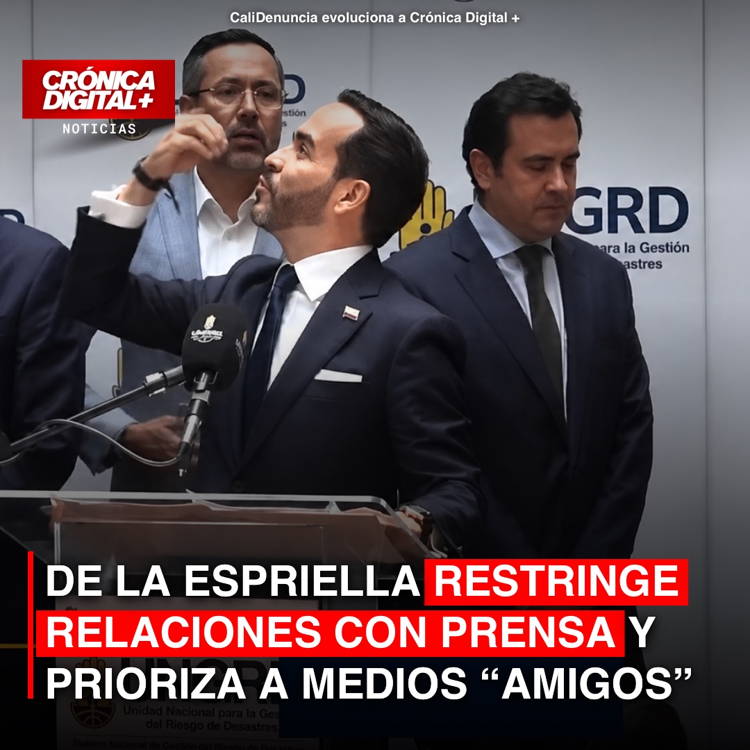 Gobierno De La Espriella restringe prensa y prioriza medios afines