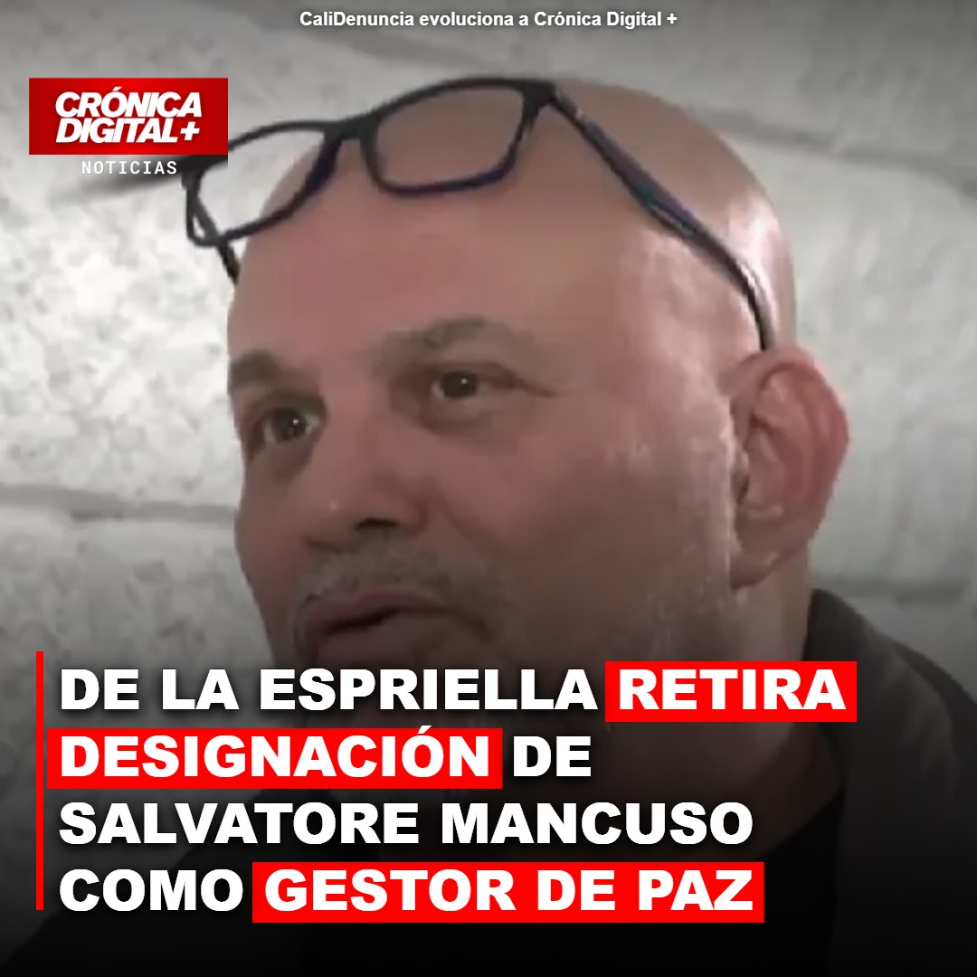 Gobierno de la Espriella retira designación de gestor de paz a Mancuso