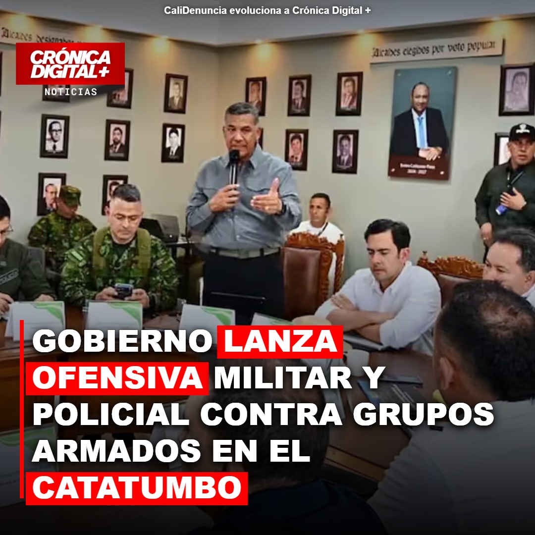 Gobierno lanza ofensiva Esparta y Urano contra grupos armados en Catatumbo