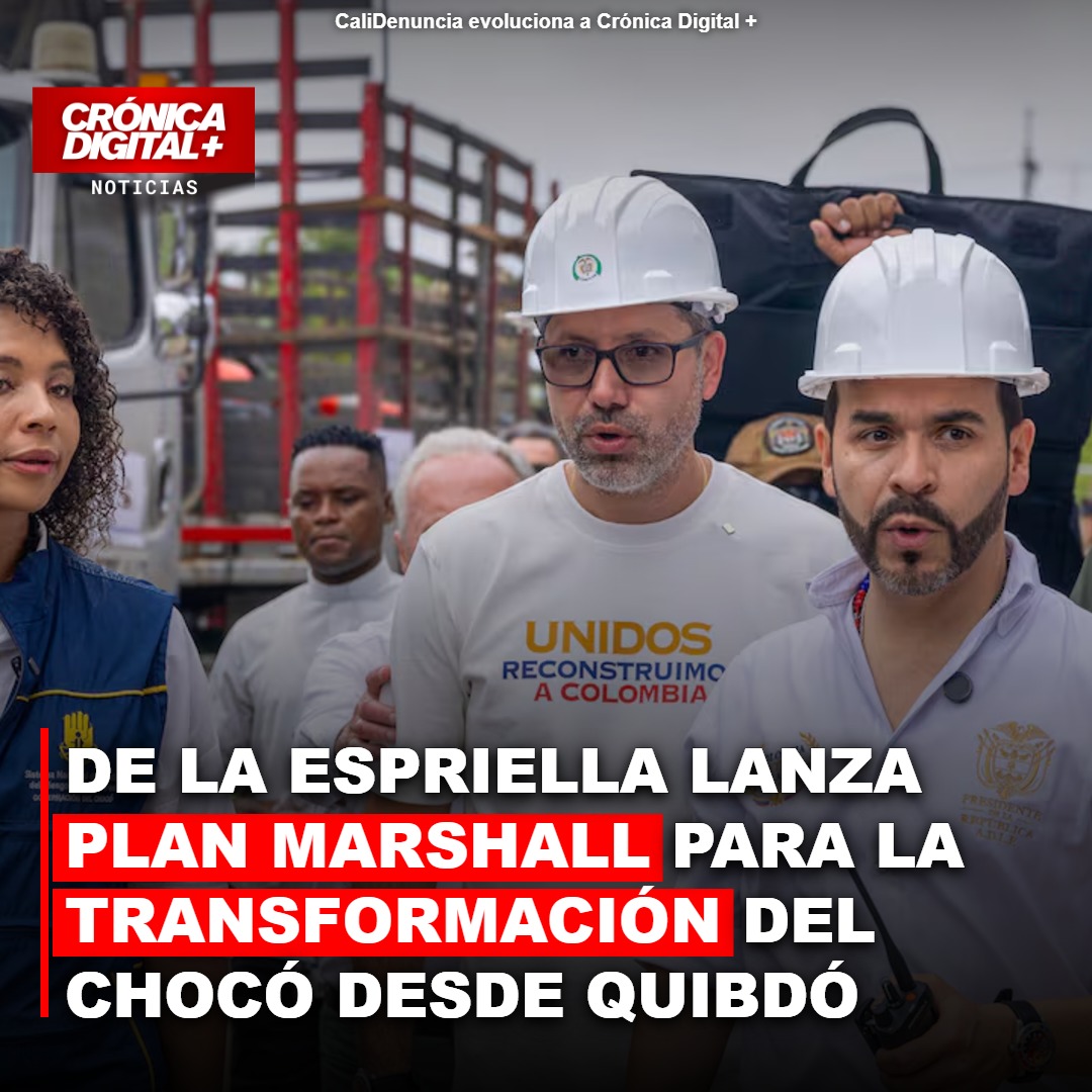 Gobierno lanza «Plan Marshall» para transformar Chocó desde Quibdó