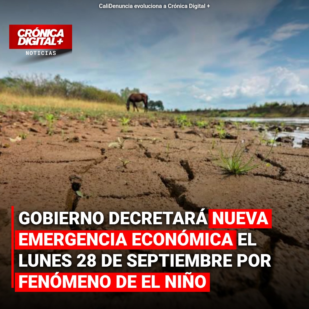 Gobierno prepara emergencia económica por El Niño: Agro en crisis