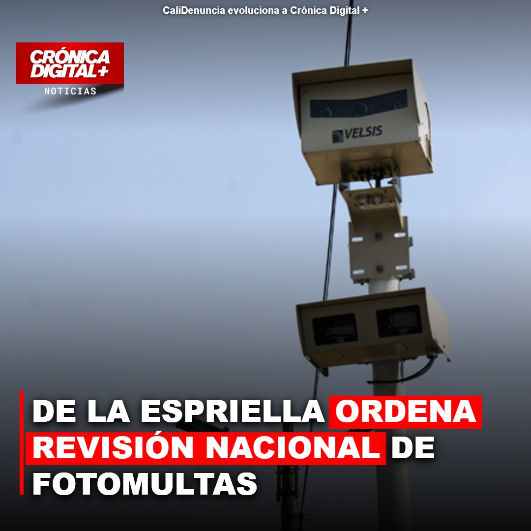 Gobierno revisa 40.000 fotomultas irregulares y endurece control nacional