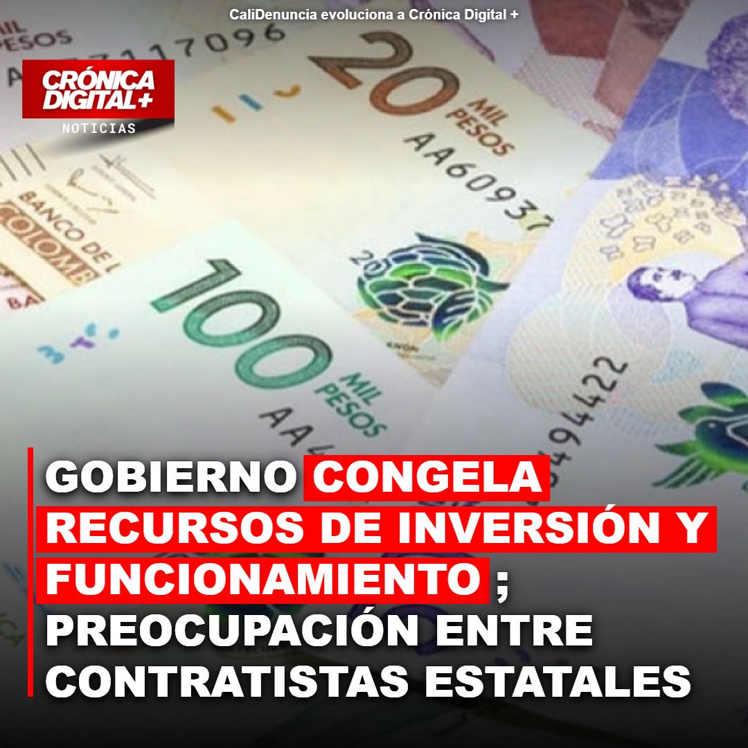 Hacienda congela partidas: Inversión estatal en vilo y contratistas preocupados