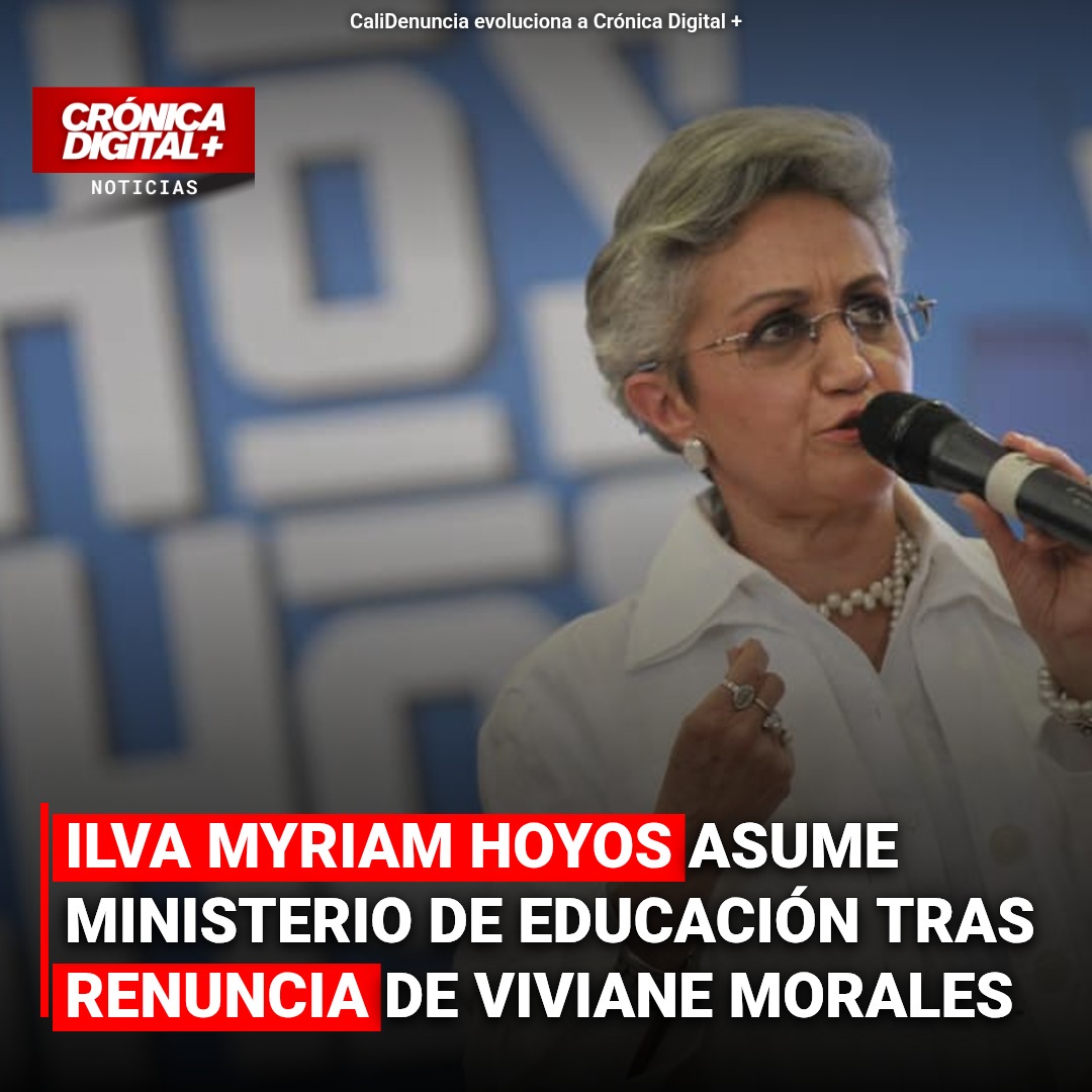 Ilva Myriam Hoyos asume Educación tras sorpresiva renuncia de Morales