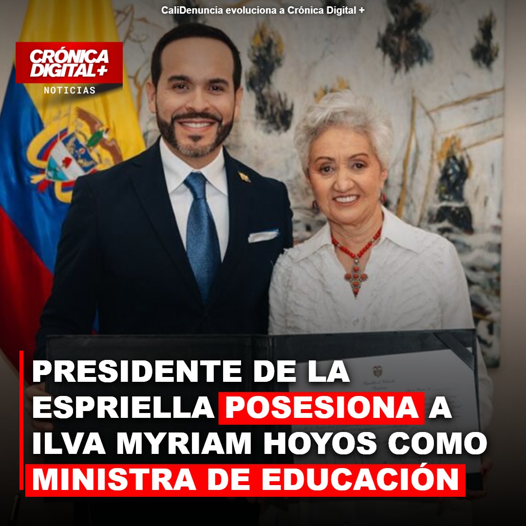 Ilva Myriam Hoyos juramenta como Ministra de Educación en Colombia