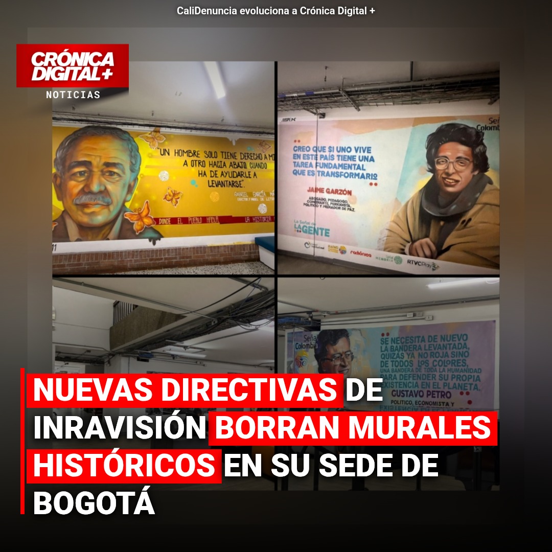 Inravisión Retira Murales Históricos en Bogotá: Polémica Cultural y Política
