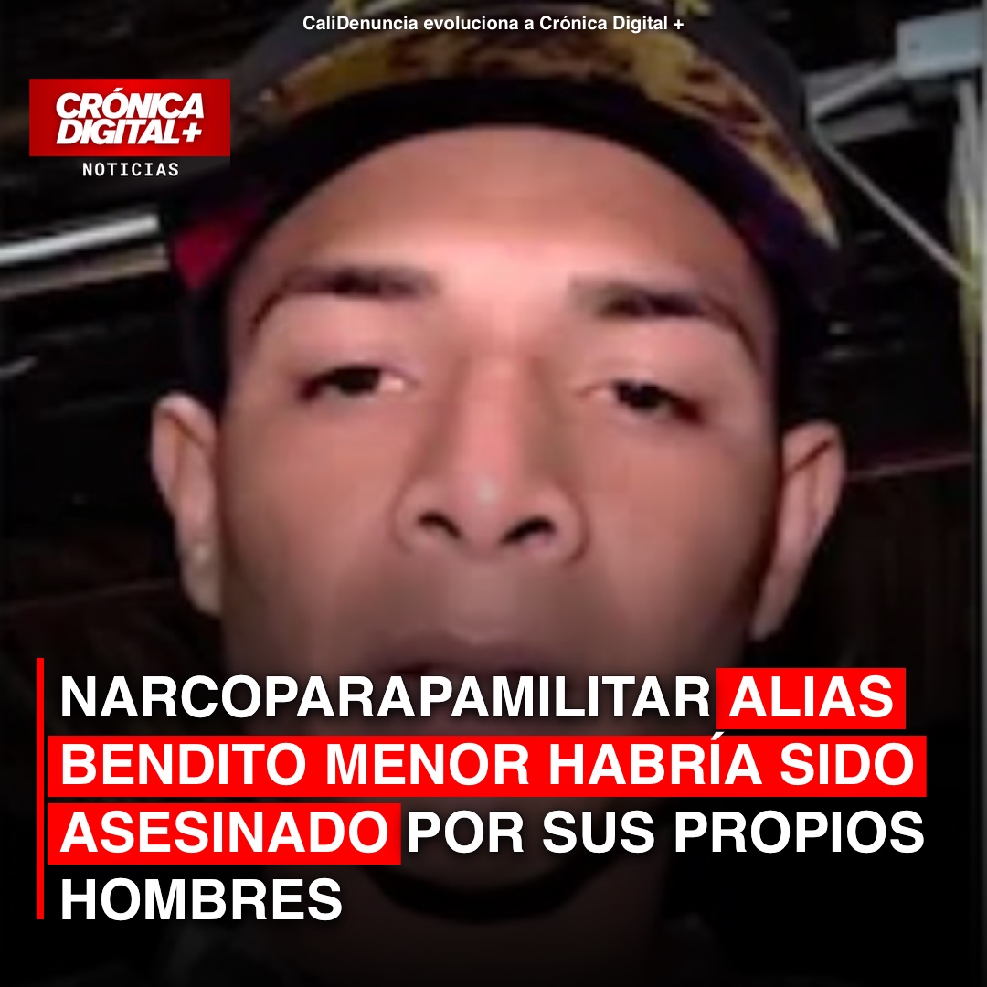 Inteligencia busca rastro de ‘Bendito Menor’ tras reporte de ejecución interna
