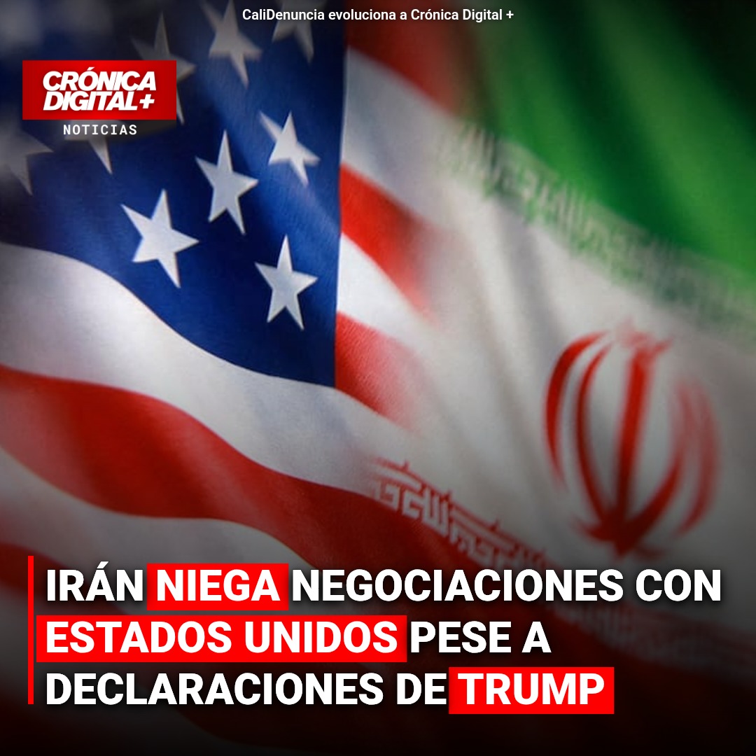 Irán desmiente negociaciones con EE. UU. pese a expectativas de Trump