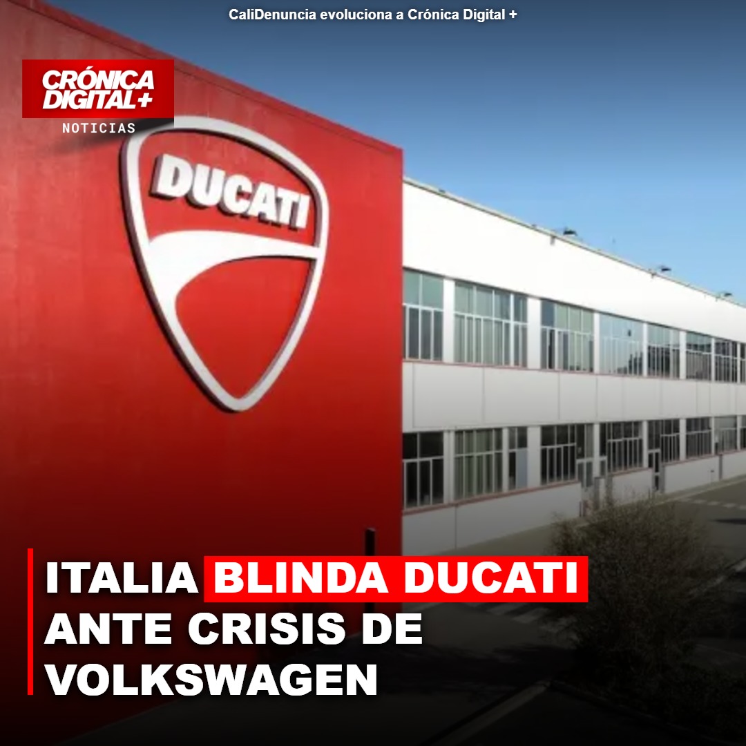 Italia blinda Ducati ante posibles efectos de la crisis Volkswagen