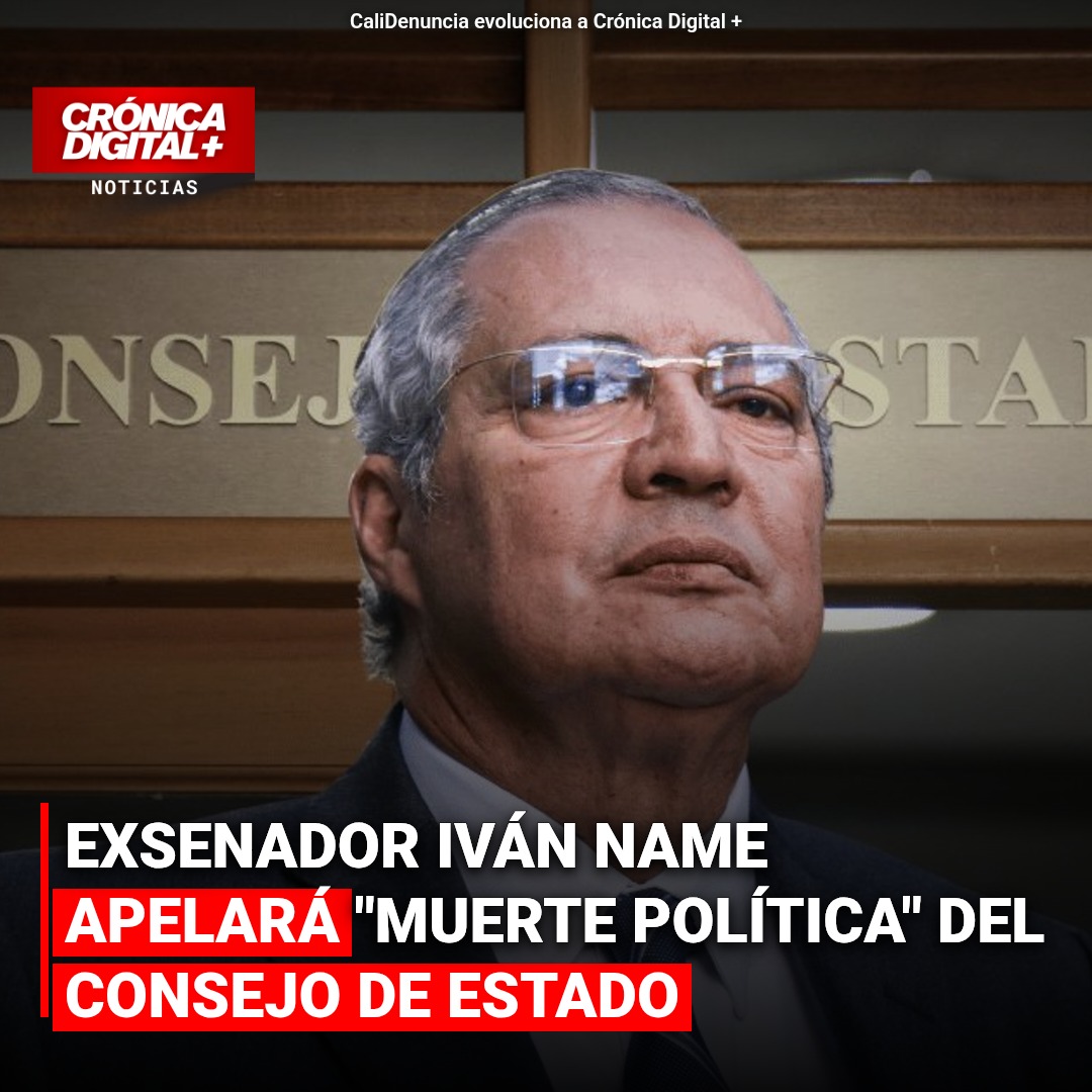 Iván Name apelará «muerte política» del Consejo de Estado
