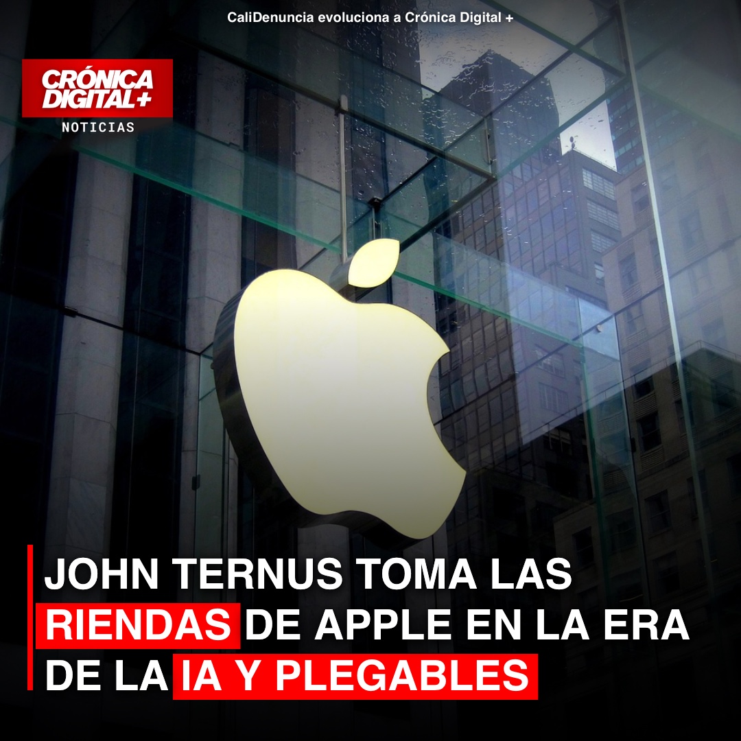 John Ternus asume liderazgo de Apple: retos de IA, plegables y China