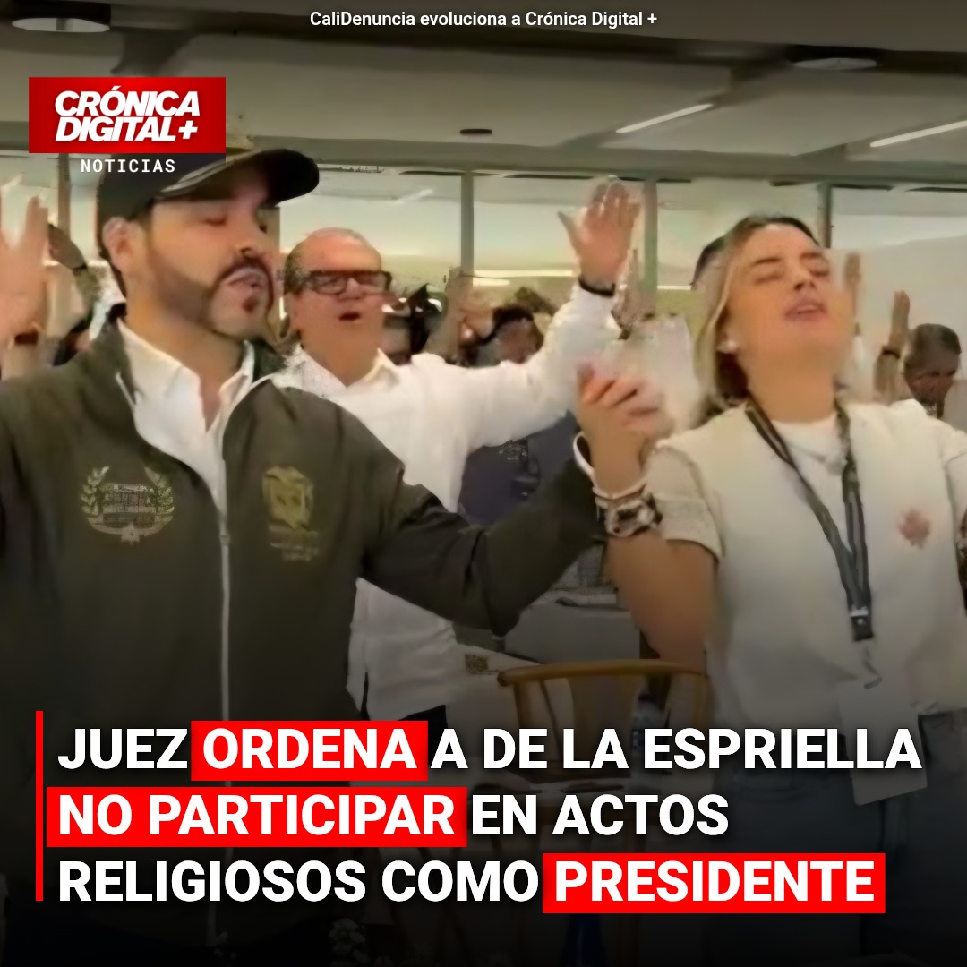 Juez ordena a Abelardo de la Espriella abstenerse de actos religiosos presidenciales