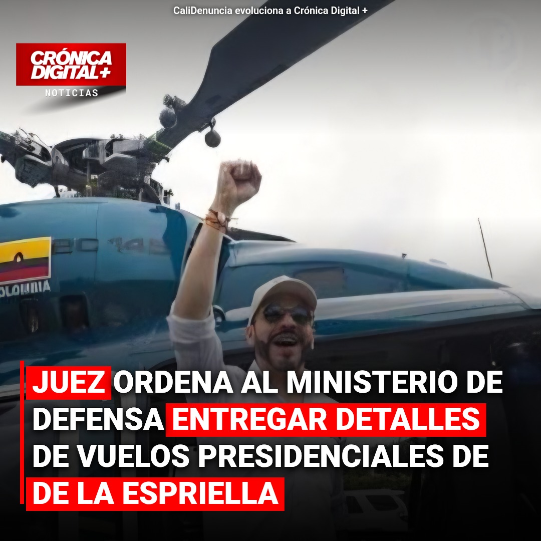 Juez ordena al Ministerio de Defensa revelar vuelos presidenciales