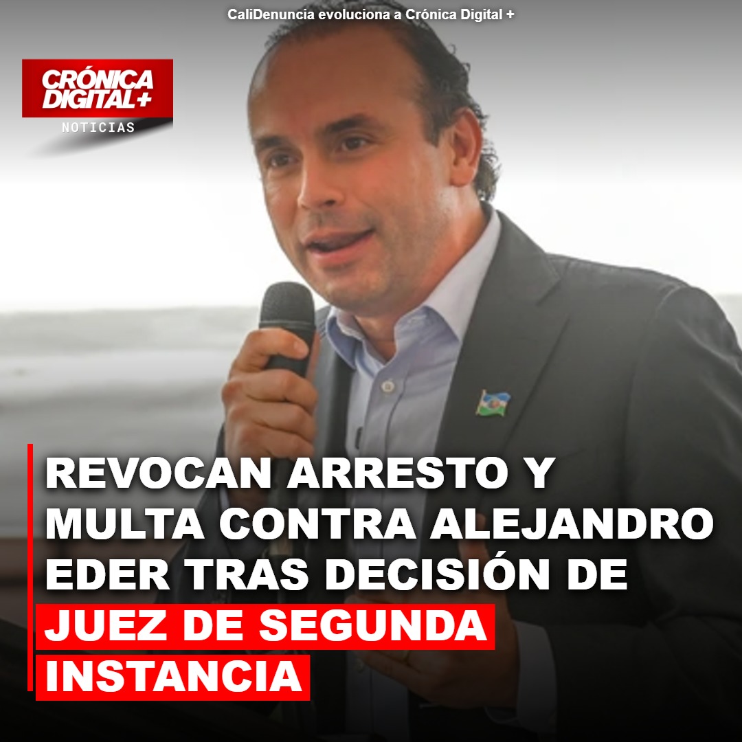 Juez revoca arresto a Eder por solicitud sobre Propacífico