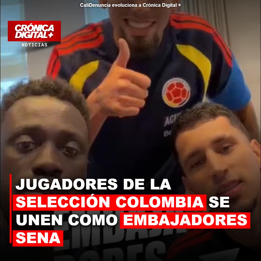 Jugadores de la Selección Colombia se unen como Embajadores SENA