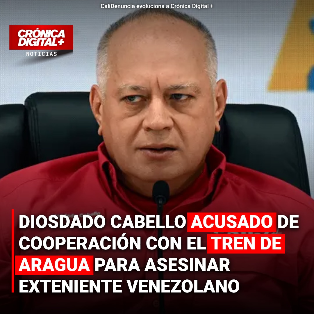 Justicia chilena acusa a Diosdado Cabello por caso Ronald Ojeda y Tren de Aragua