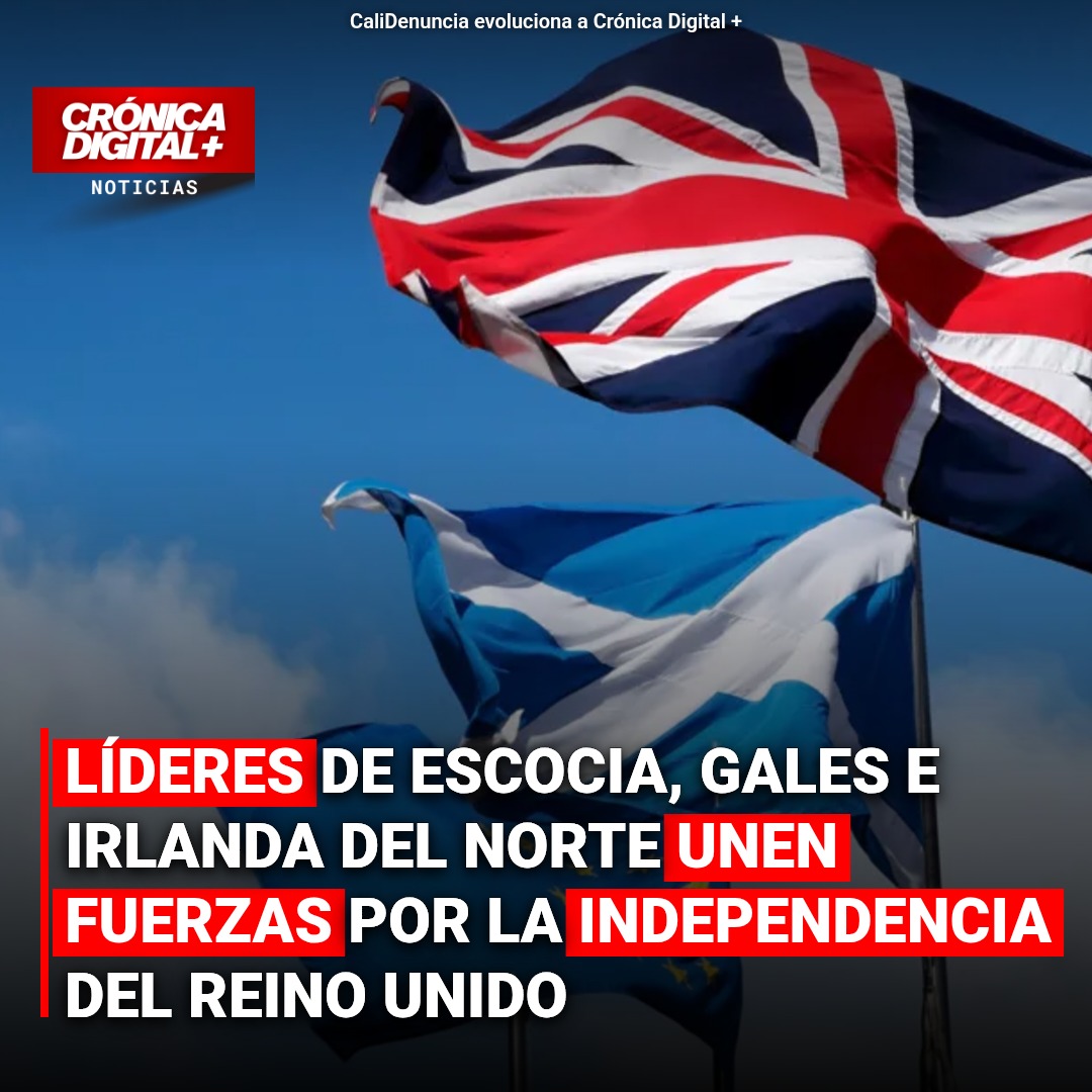 Líderes se unen para exigir referendos de independencia al Reino Unido