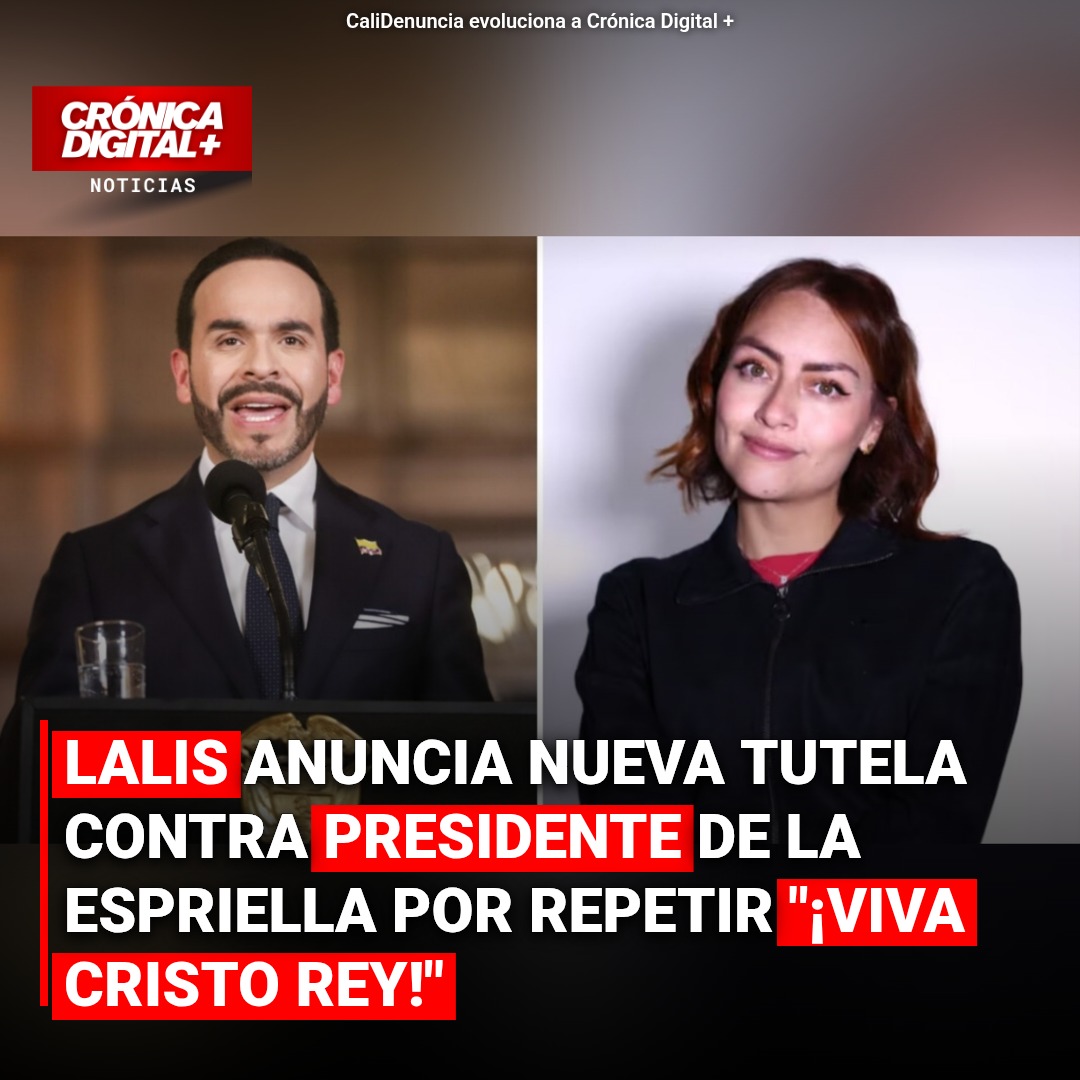 Lalis anuncia nueva tutela contra De la Espriella por repetir «¡Viva Cristo Rey!»