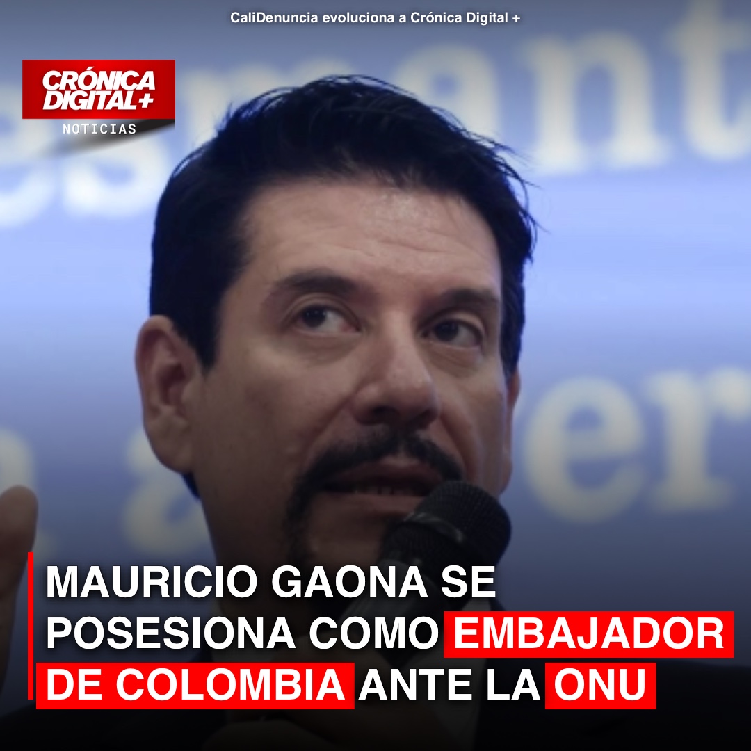 Mauricio Gaona asume embajada ante la ONU: Colombia fortalece voz global